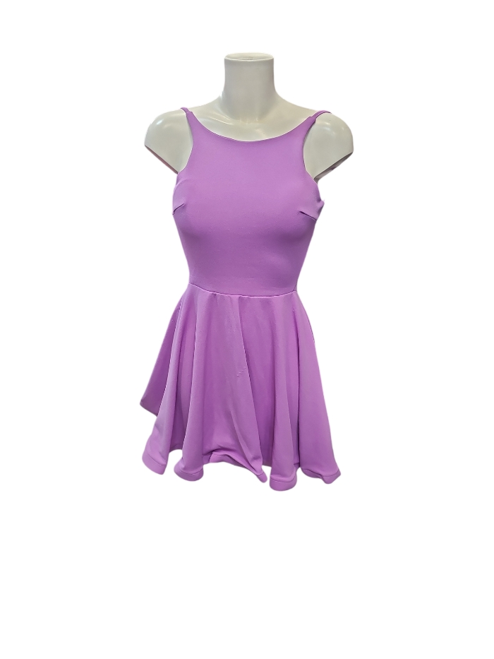 Vestido fiesta vuelo lila