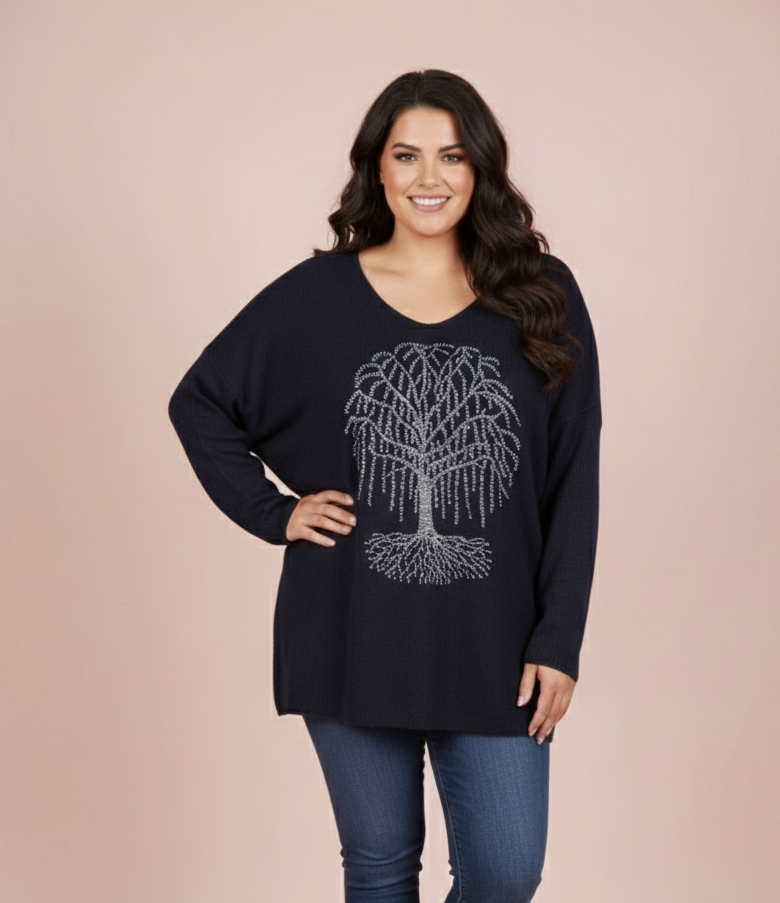 Camiseta arbol de la vida marino