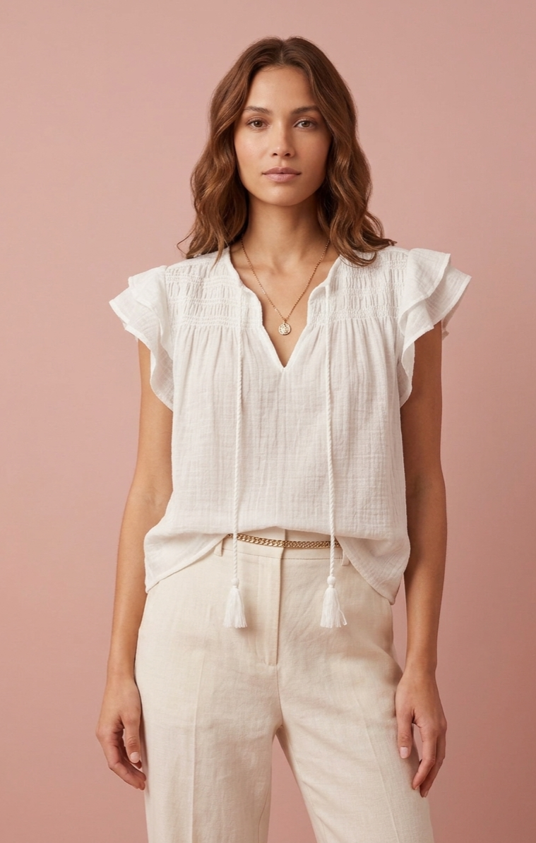 Blusa ibiza blanco